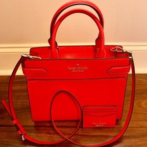 Kate Spade Crossbody Satchel and matching cardholder